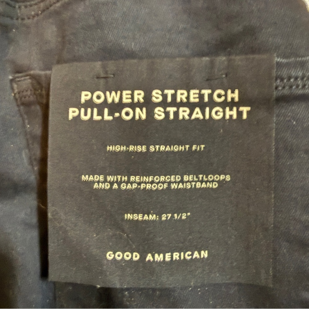 Good American ⭐️ Pull On Black Jeans